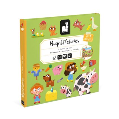 Juego la granja Magneti´stories, perfecto para narrar historias y mejorar concentración. Mimú bebés Jerez