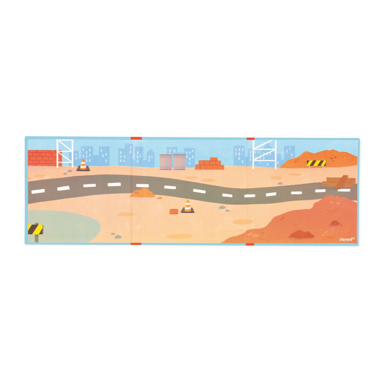 Magneti´stories Janod la obra, fomenta la motricidad fina y el juego simbólico mientras inventan escenarios. Mimú bebés Jerez