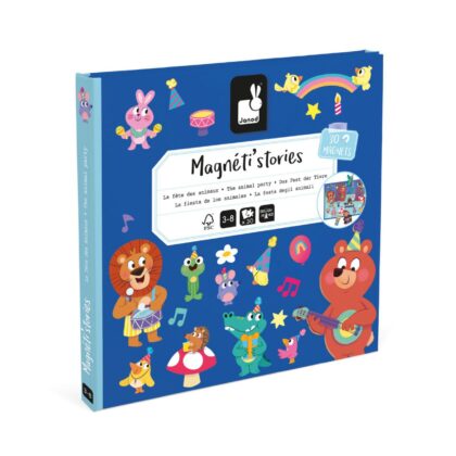 Magneti´stories animales Janod, perfecto para actividades Montessori y aprendizaje lúdico sin pantallas. Mimú bebés Jerez