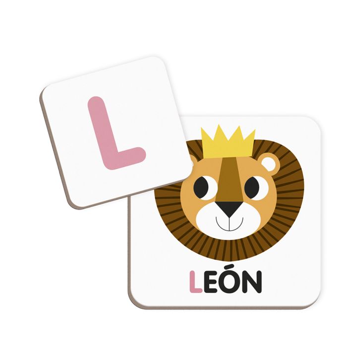 Magneti´book Alfabeto español, Libro educativo con 144 piezas imantadas, letras y palabras. Juguete para aprender a leer en Mimú Jerez