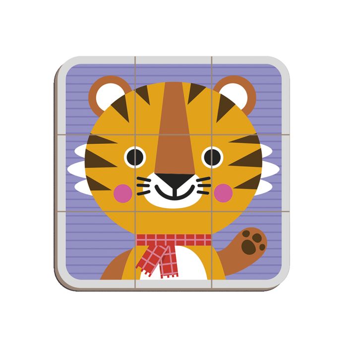 Juguete sin pantallas para estimular la imaginación de los más pequeños. Magneti´book Mix & Match de Janod en Mimú