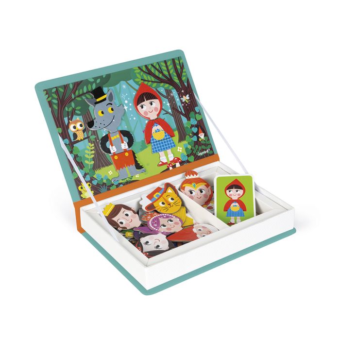 Magneti´book educativo con personajes de cuentos para inventar historias. Mimú juguetes originales