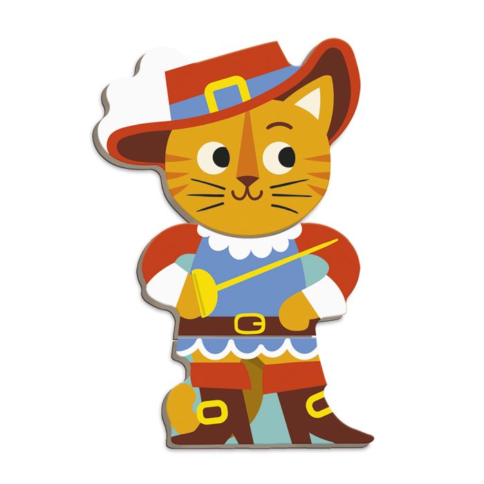 Juego imantado infantil para crear escenas de cuentos como Caperucita y más. Mimú Jerez