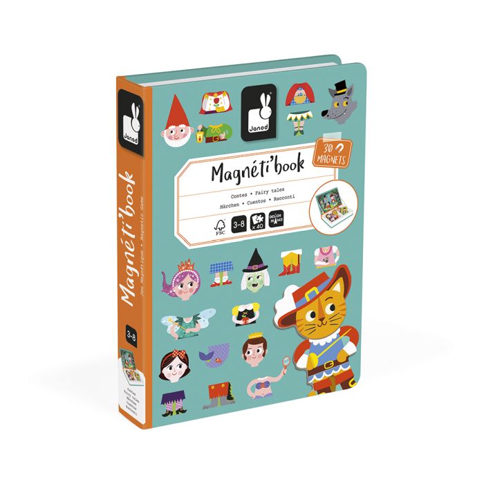 Magneti´book Cuentos, juguete sin pantallas para peques soñadores. Crianza consciente Mimú