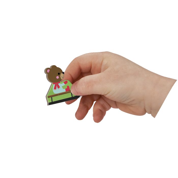 Actividad con piezas imantadas para descubrir primavera, verano, otoño e invierno. En Mimú Jerez