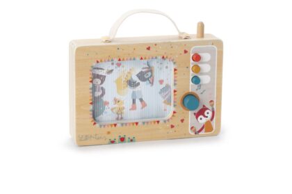 Caja musical para peques con figuras animales, ideal para regalar en Mimú