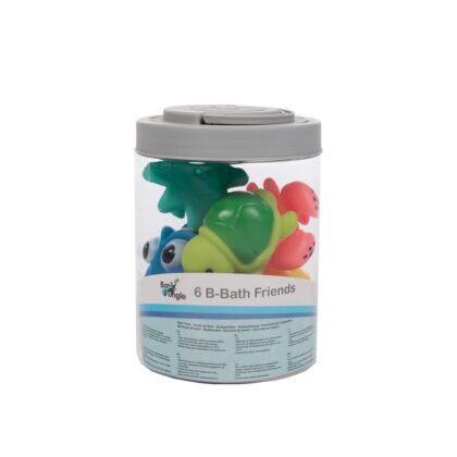 Bote con tapa del set de juguetes acuáticos, ideal para guardar después del uso, en Mimú.