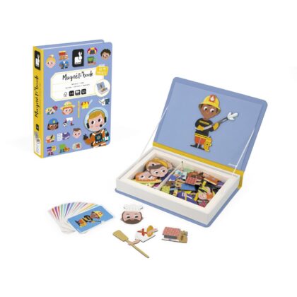 Magneti´book oficios, juego original para niños y niñas, ideal para regalar. En Mimú