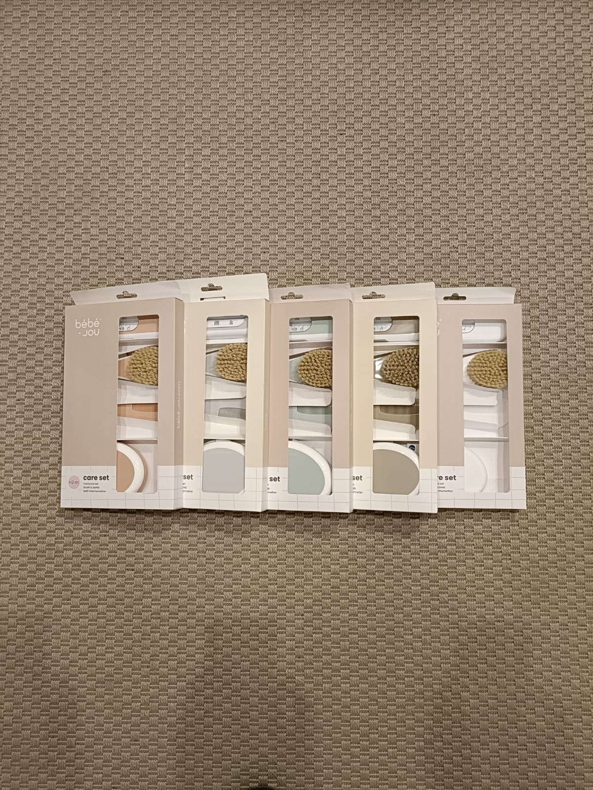 Set de cuidado Bebé-Jou para bebé recién nacido, en varios colores, venta online en Mimú