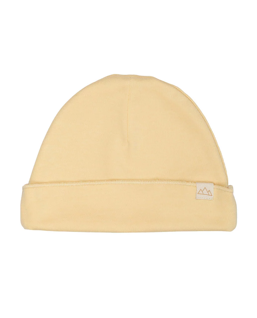 Gorrito amarillo, orgánico, ideal entretiempo, calidad premium. Mimú bebés