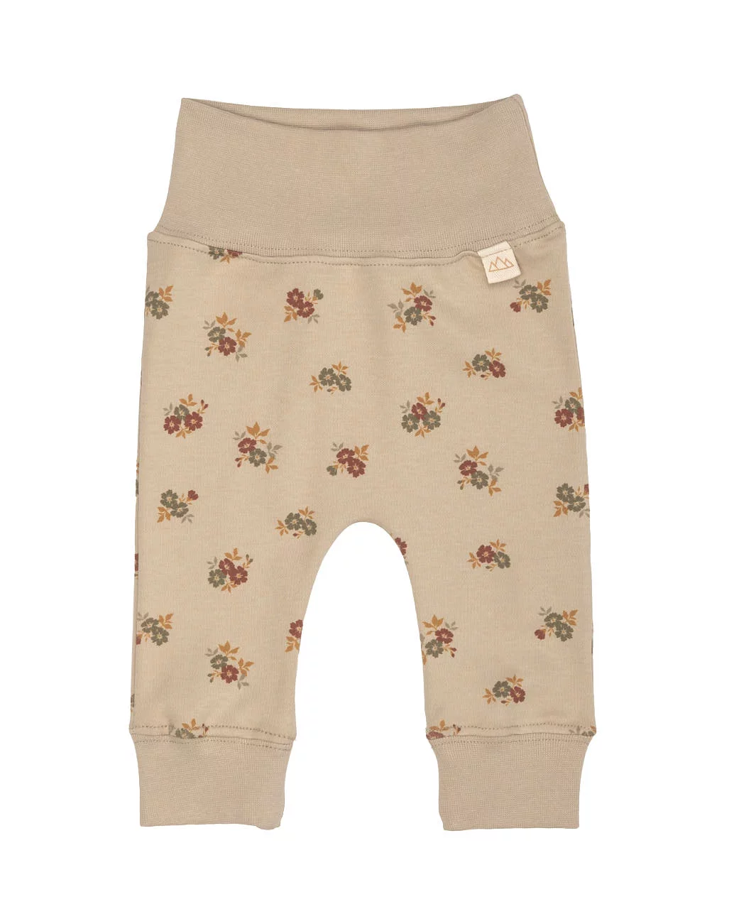 Pantalón flores, jogger orgánico suave para la piel. Mimú bebés Jerez
