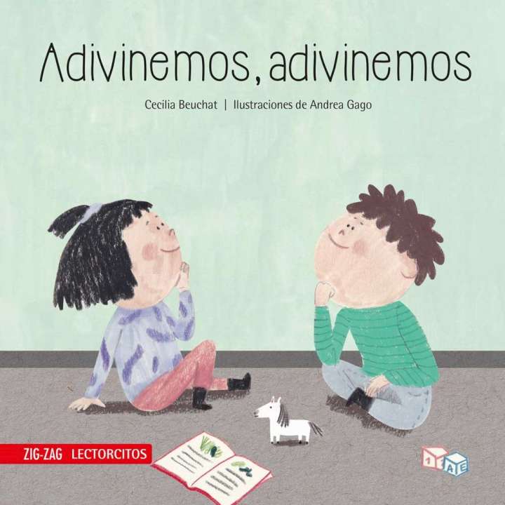 Libro infantil de adivinanzas Adivinemos, adivinemos de Zig-Zag lectorcitos. Mimú bebés Jerez