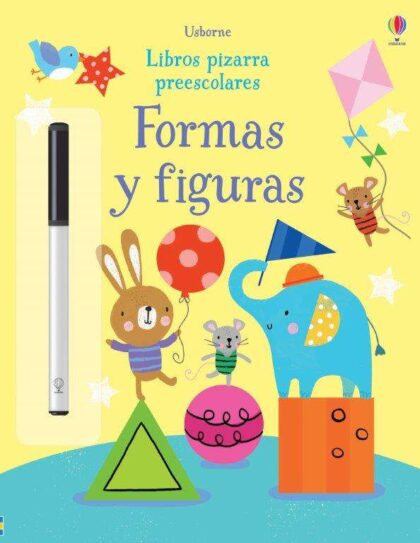 Libros pizarra preescolares Formas y Figuras de Usborne en Mimú bebés Jerez