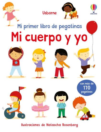 Mi primer libro de pegatinas infantil Mi cuerpo y yo de Usborne en Mimú bebés Jerez