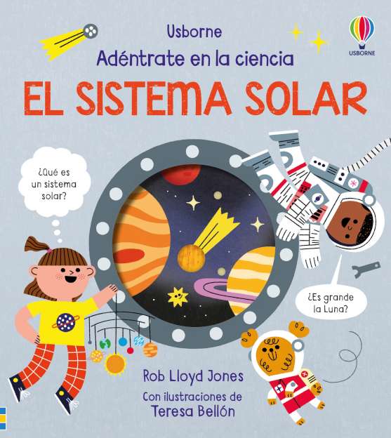 Libro infantil Adéntrate en la ciencia El Sistema Solar de Usborne en Mimú bebés Jerez