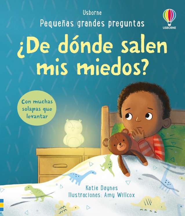 Libro infantil ¿De dónde salen mis miedos? Pequeñas grandes preguntas de Usborne en Mimú bebés Jerez