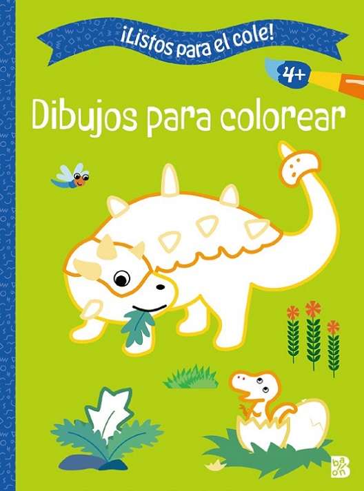Libro Dibujos para colorear ¡Listos para el cole! para 4 años de Ballon en Mimú bebés Jerez