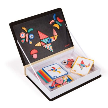 Magneti´book formas geométricas de Janod, piezas magnéticas para construir e imaginar. Mimú bebés Jerez