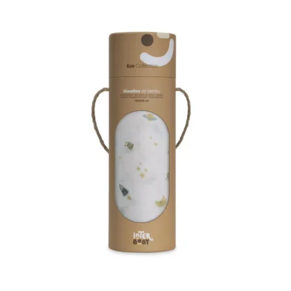 Muselina extra grande bambu 120x120 XL suave Eco Collection Mimú