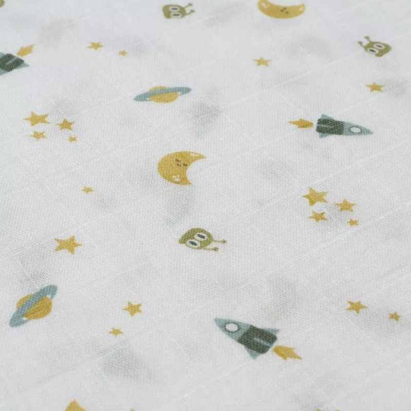 Muselina bambu transpirable 120 x 120 Mimú