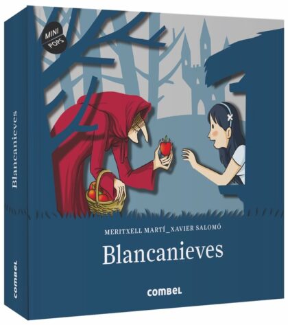 Libro Blancanieves mini-pops Combel - formato interactivo para peques en Mimú