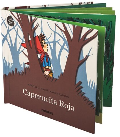 Libro Caperucita Roja - Mini-pops de Combel con pops emergentes, disponible en Mimú.