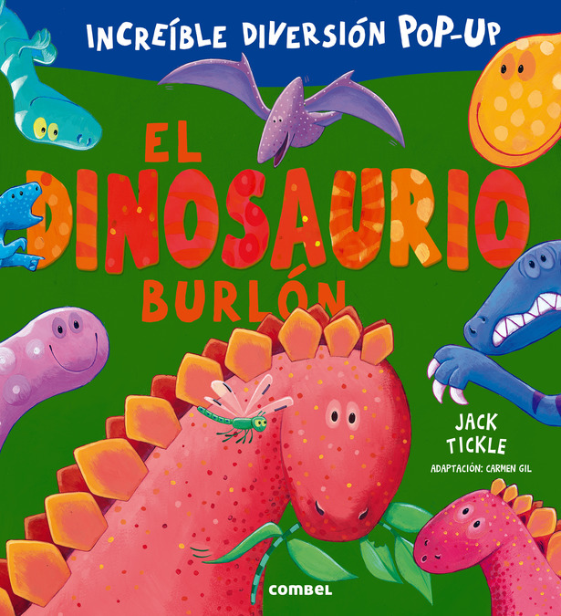 El Dinosaurio Burlón Combel - libro pop-up infantil disponible en Mimú