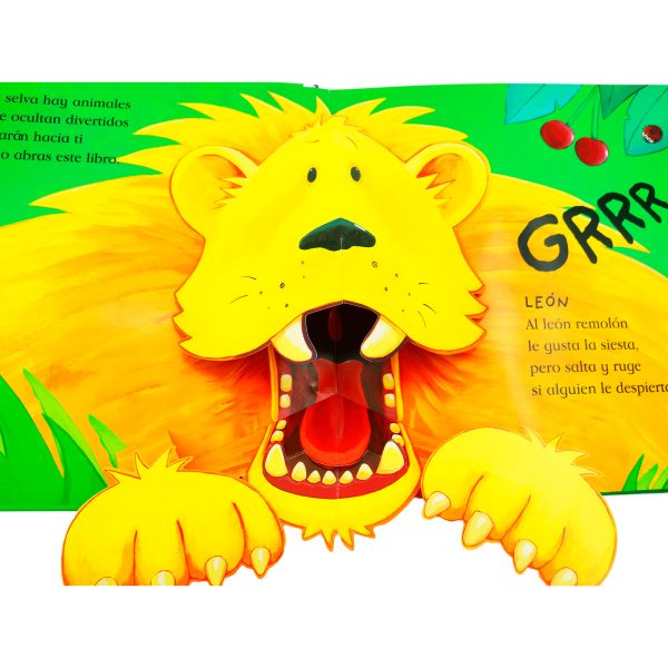 Libro El León Remolón Combel - páginas pop-up para peques en Mimú
