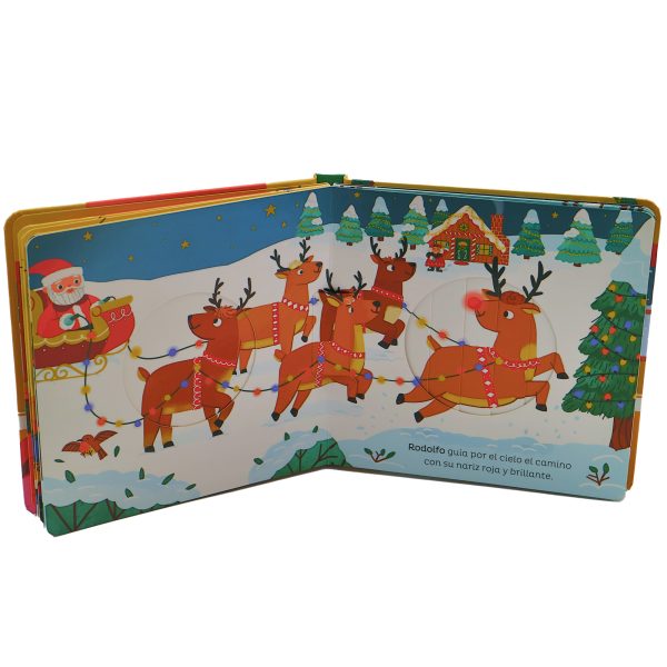 Libro infantil ¡Feliz Navidad! de Combel con solapas y detalles navideños, en Mimú bebés Jerez