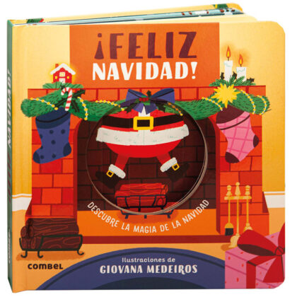 Libro infantil ¡Feliz Navidad! de Combel con solapas y detalles navideños, en Mimú bebés Jerez