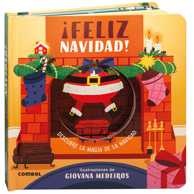 Libro infantil ¡Feliz Navidad! de Combel con solapas y detalles navideños, en Mimú bebés Jerez