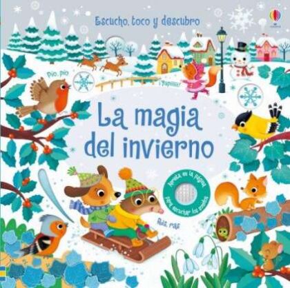 La magia del invierno Usborne - libro interactivo para bebés en Mimú bebés Jerez