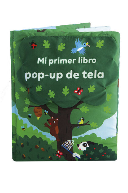 Portada del libro de tela pop-up de Combel, disponible en Mimú bebés Jerez