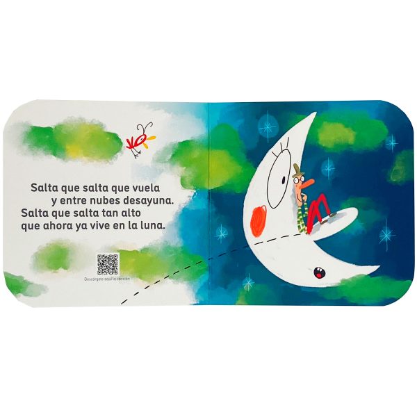 Detalle de ilustraciones del libro Salta que salta de La Cereza, editorial Combel - Mimú