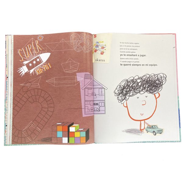 Página ilustrada del libro Tú y yo. El cuento más bonito del mundo de Combel, crianza consciente, Mimú