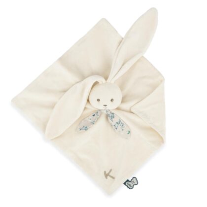 Doudou Conejo Crema Kaloo con tejidos suaves para bebé - Mimú