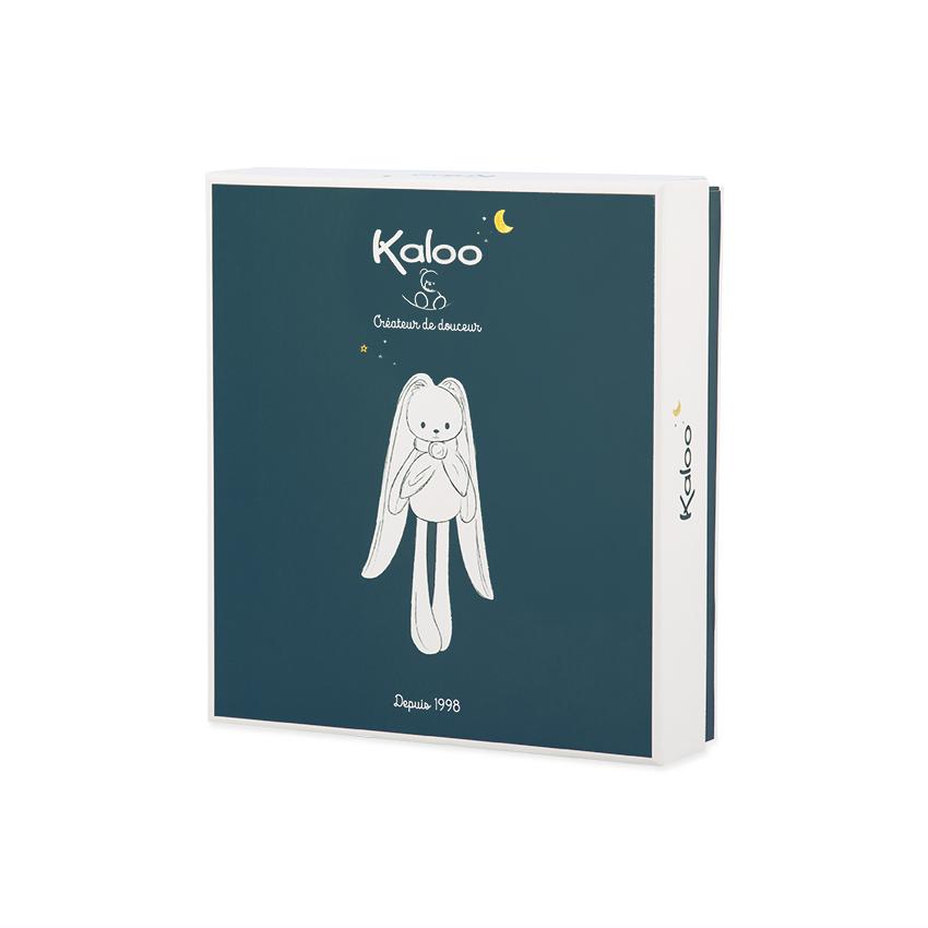 Doudou conejo color crema Kaloo presentado en su caja original - Mimú