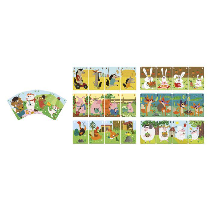 Juego de mesa infantil Janod Family Farm - Mimú