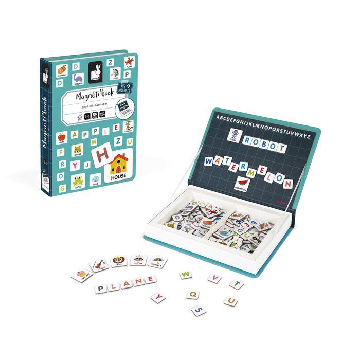 Magneti´book Alfabeto Inglés de Janod libro magnético - Mimú