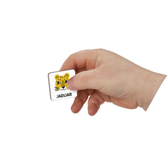 Magneti´book Janod alfabeto inglés, juguete educativo para formar palabras en Mimú