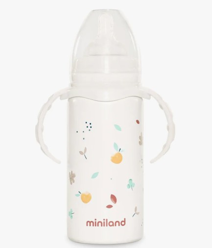 Termo Thermobaby 240 ml acero inoxidable Miniland disponible en Mimú