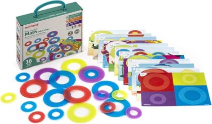 aros matemáticos translúcidos miniland material educativo Mimú