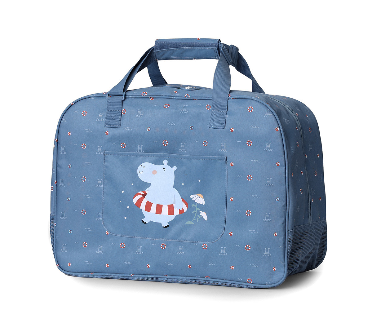 Bolso de playa con gran capacidad Monnëka con rejilla antiarena disponible en Mimú Jerez