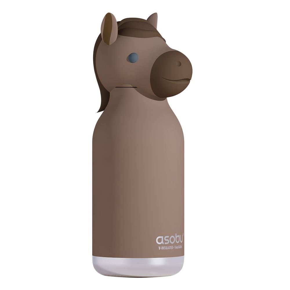 Botella térmica infantil ASOBU Besties Caballo de acero inoxidable para niños y niñas en Mimú