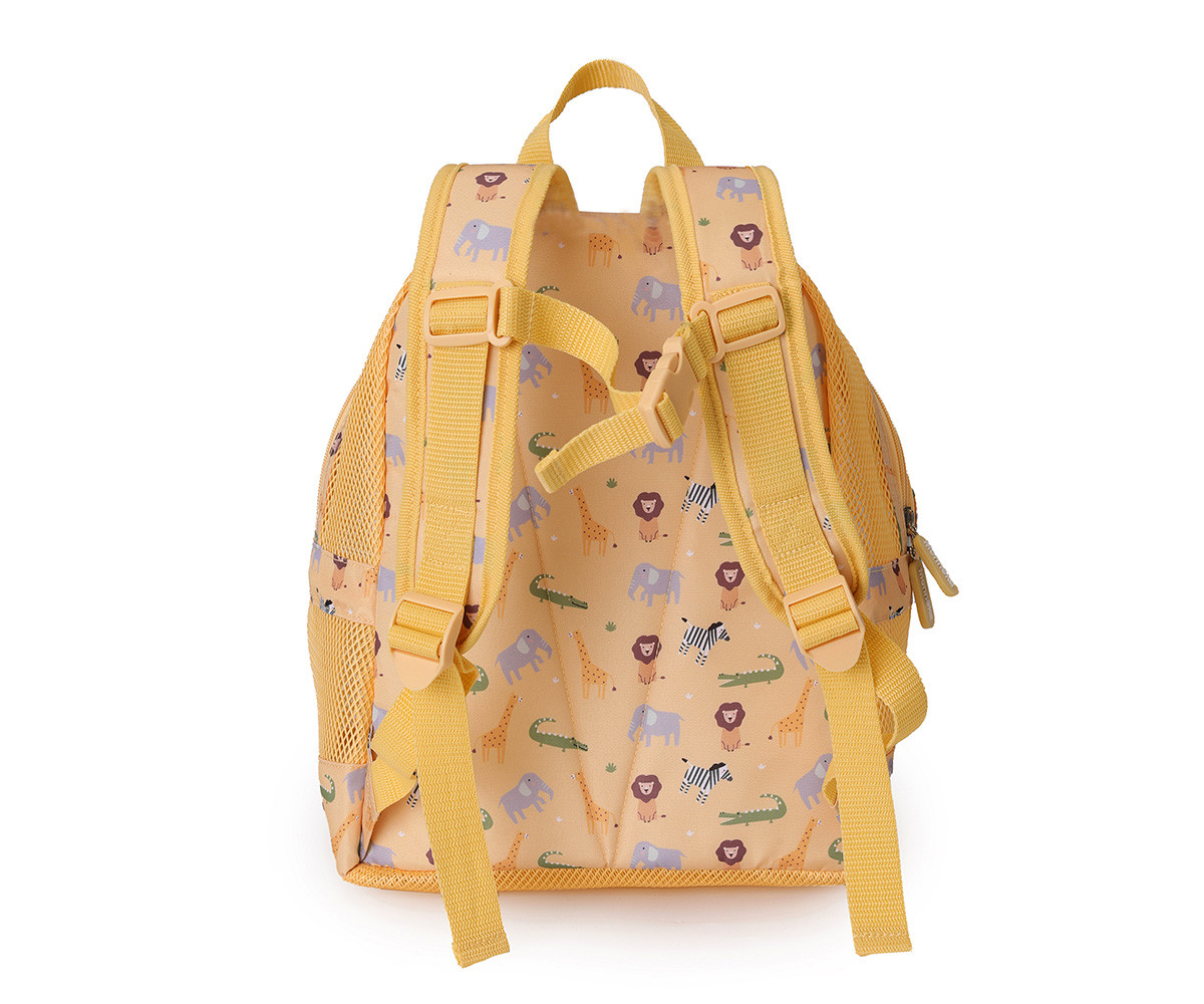 Mochila infantil de rejilla antiarena Monnëka ideal para verano y playa en Mimú bebés
